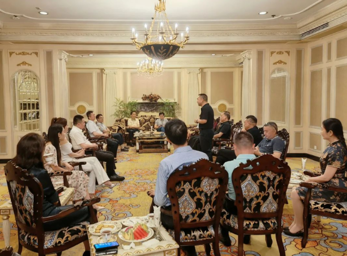 成都企业联合会与四川省侨商联合会联谊茶话会