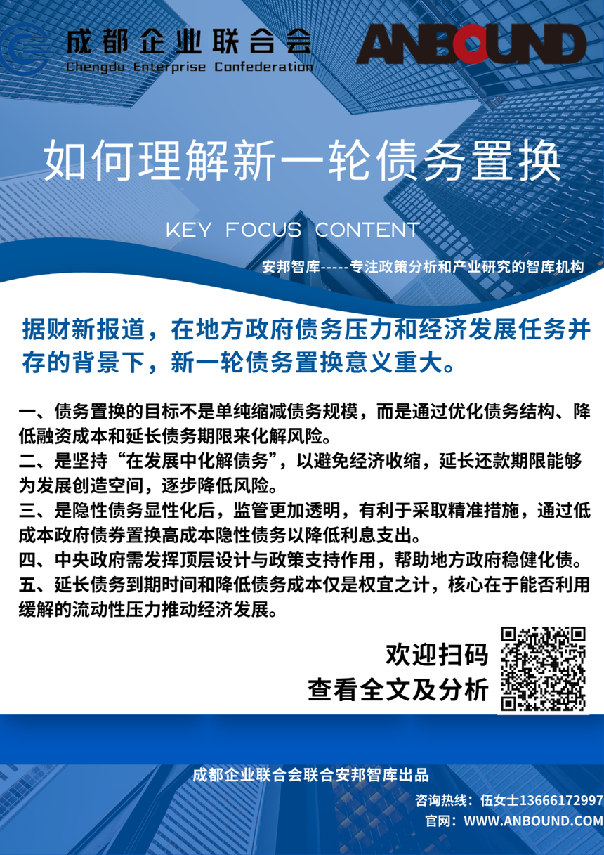 干货｜如何理解新一轮债务置换