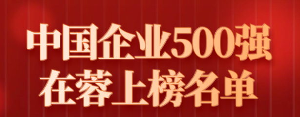 恭贺13家在蓉企业登榜！中国企业500强最新名单→